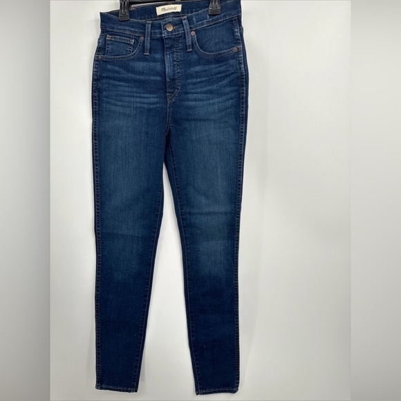 New MADEWELL Women’s 26 Hayes Wash 10" High Rise Skinny Jeans F4684 - Picture 5 of 8